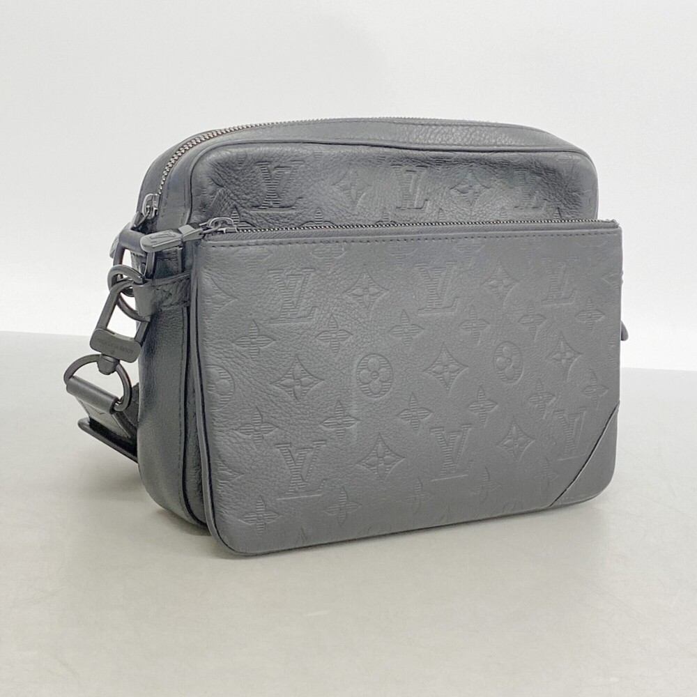 Louis Vuitton Monogram Shadow Trio Shoulder Bag M46602 Black Men's - Picture 2 of 9